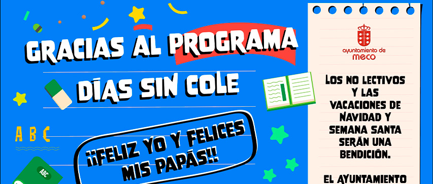El Ayuntamiento ofrece conciliación y diversión en los días sin cole