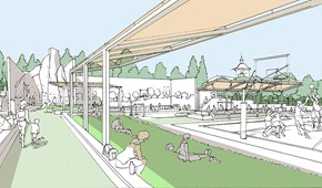 El polideportivo se transforma en un lugar mucho más atractivo