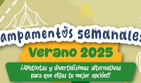 Avance de información de los campamentos para este verano