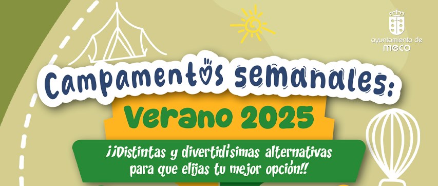 Avance de información de los campamentos para este verano