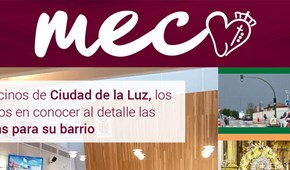 Revista Meco - Los vecinos de Ciudad de la Luz, los primeros en conocer al detalle las mejoras para su barrio