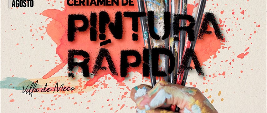 Meco acaba agosto con su mítico certamen de Pintura Rápida