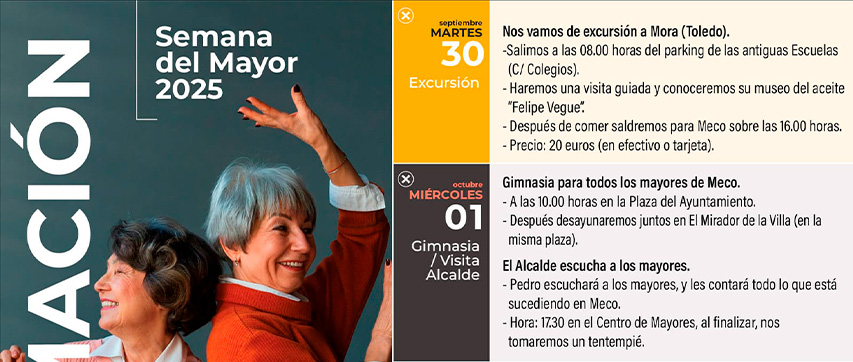 Semana del Mayor 2025