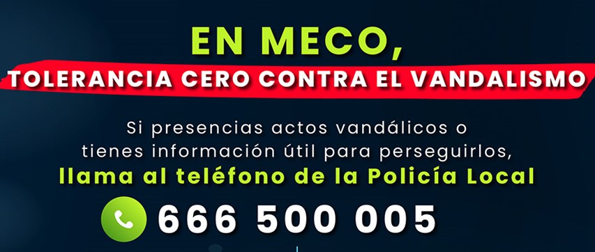La policía, eficaz contra el vandalismo gracias a la colaboración ciudadana
