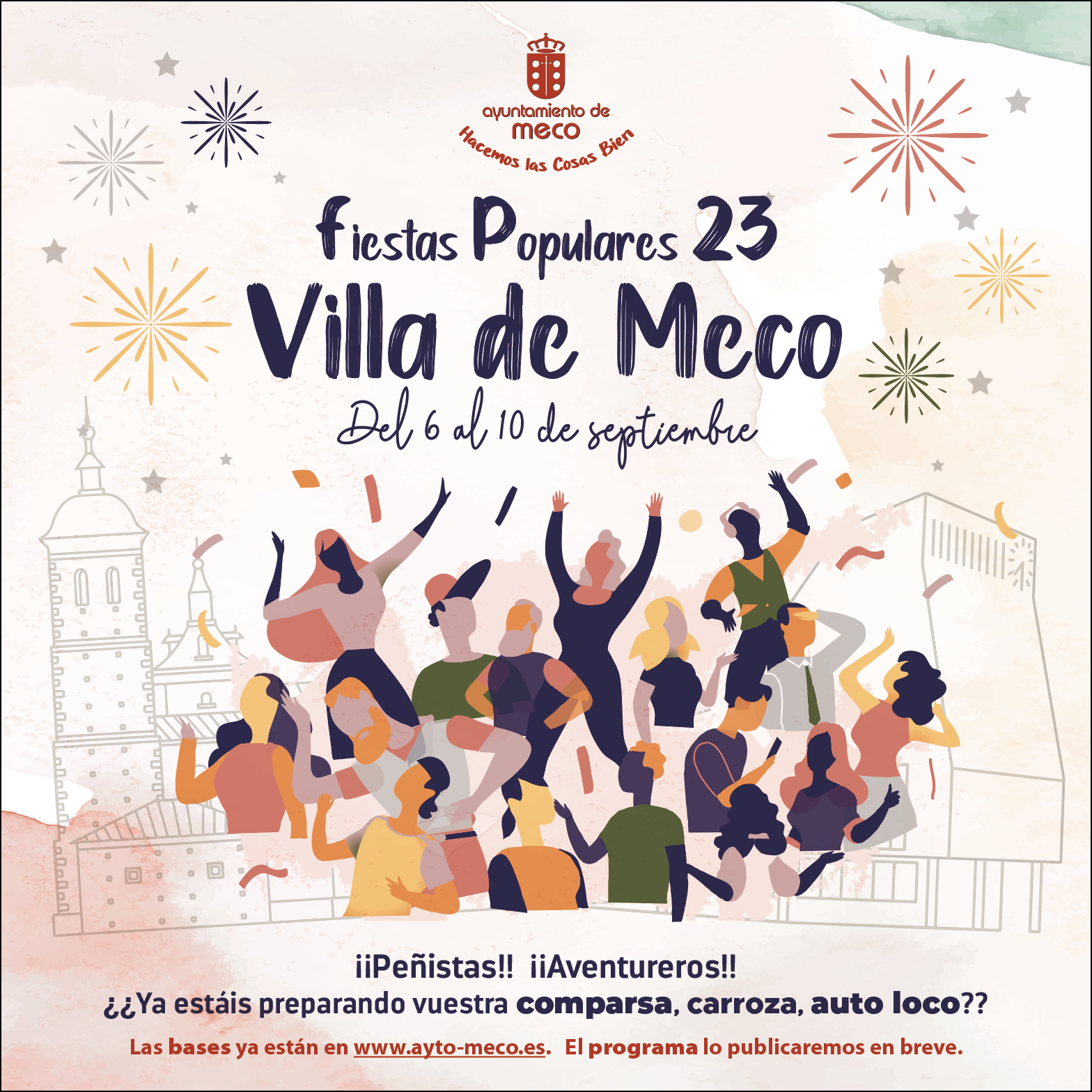 Meco vive sus fiestas del 6 al 10 de septiembre