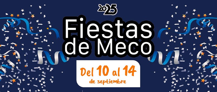 Programa de las Fiestas de Meco 2025