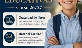 Becas educativas curso 26/27